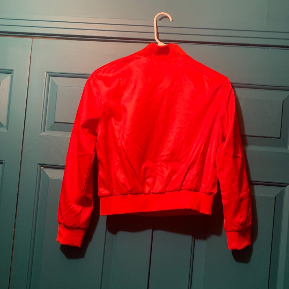 Girls Nike jacket red size small